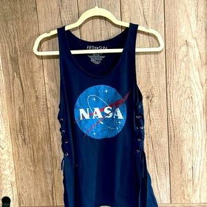Blue NASA Tank Top